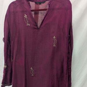 Burgundy Karma Dress